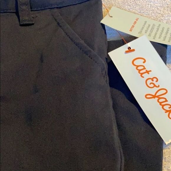 Girls Cat & Jack Navy Pants - Picture 2 of 5